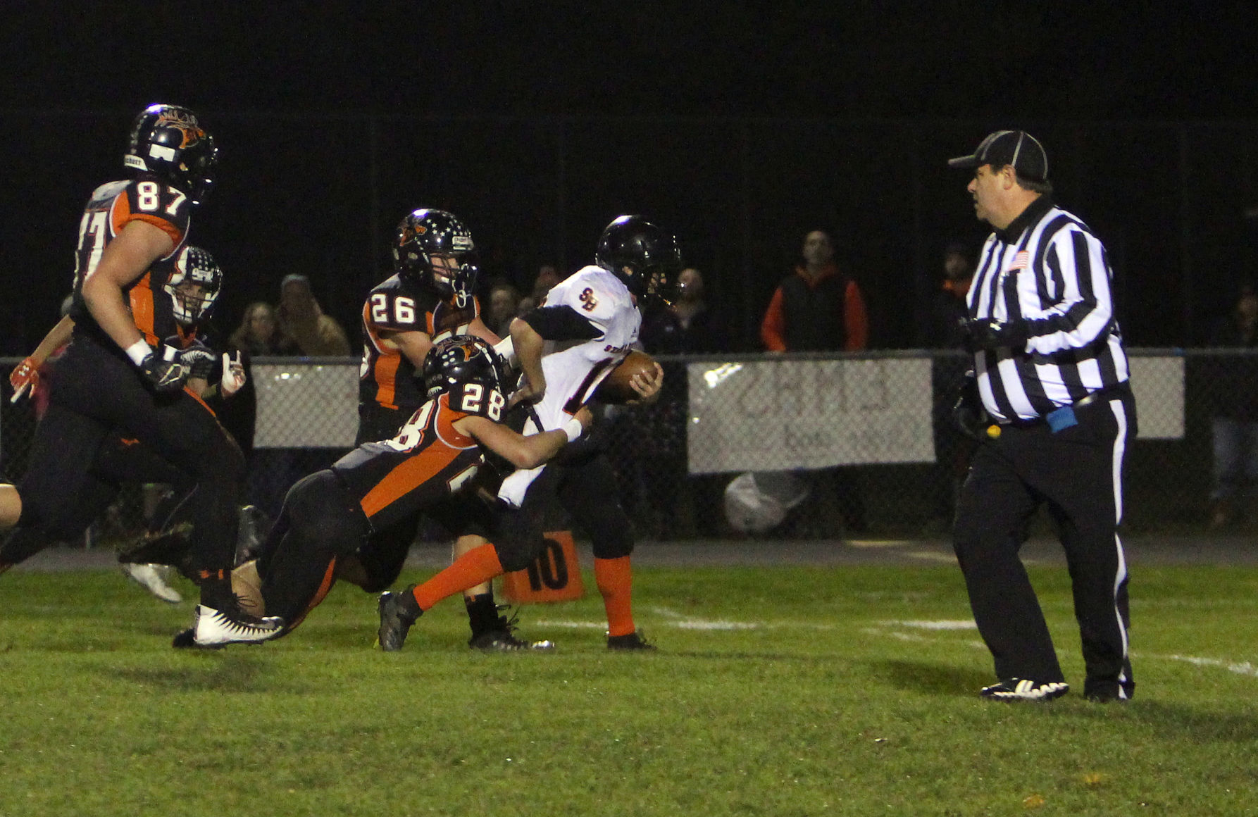 Stanley-Boyd at Elk Mound football 10-19-18